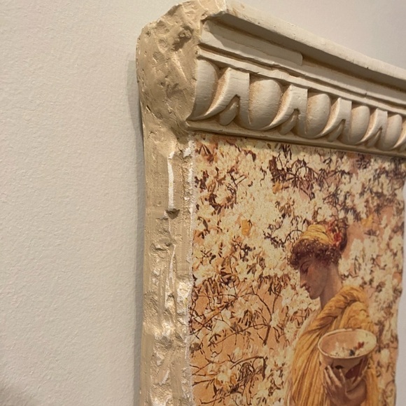 Lady of Blossoms Wall Plaque - Picture 4 of 10